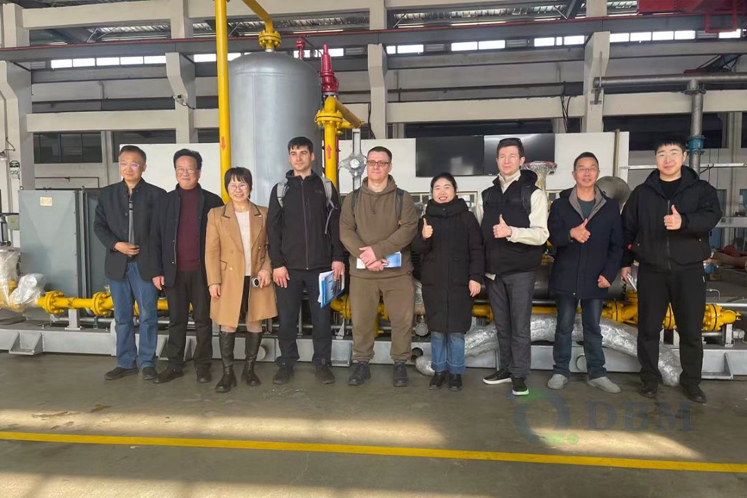 DBM pump project, DBM client visit, DBM twin-screw multiphase pumps